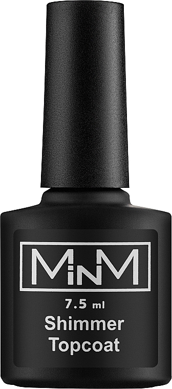 Топ з шимером без липкого шару - M-in-M Shimmer Topcoat — фото N1