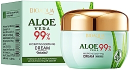 Парфумерія, косметика Зволожуючий крем для обличчя з алое вера - Bioaqua Aloe Vera Face Cream 99% Hydrating Soothing 