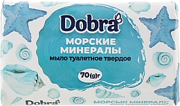Туалетное мыло "Морские минералы" - Мыловаренные традиции Bovary Dobra — фото N1