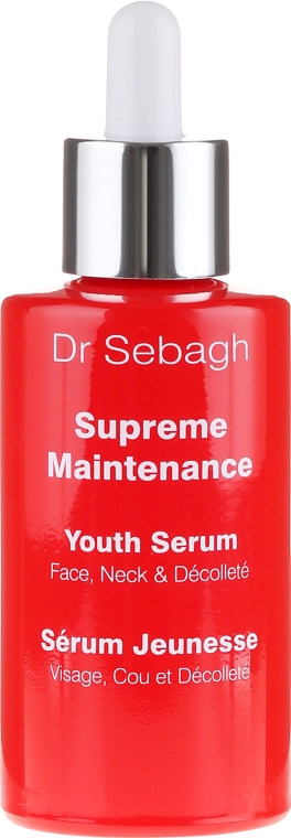 Высококонцентрированная сыворотка молодости для лица - Dr Sebagh Supreme Maintenance Youth Serum — фото N2