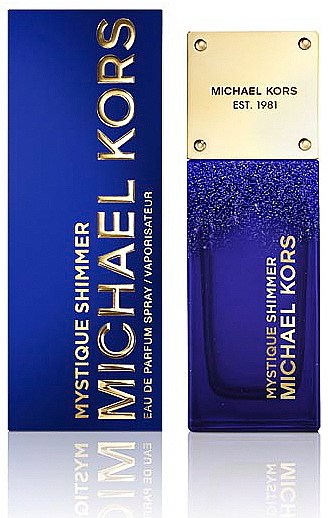 michael kors gold and blue watch