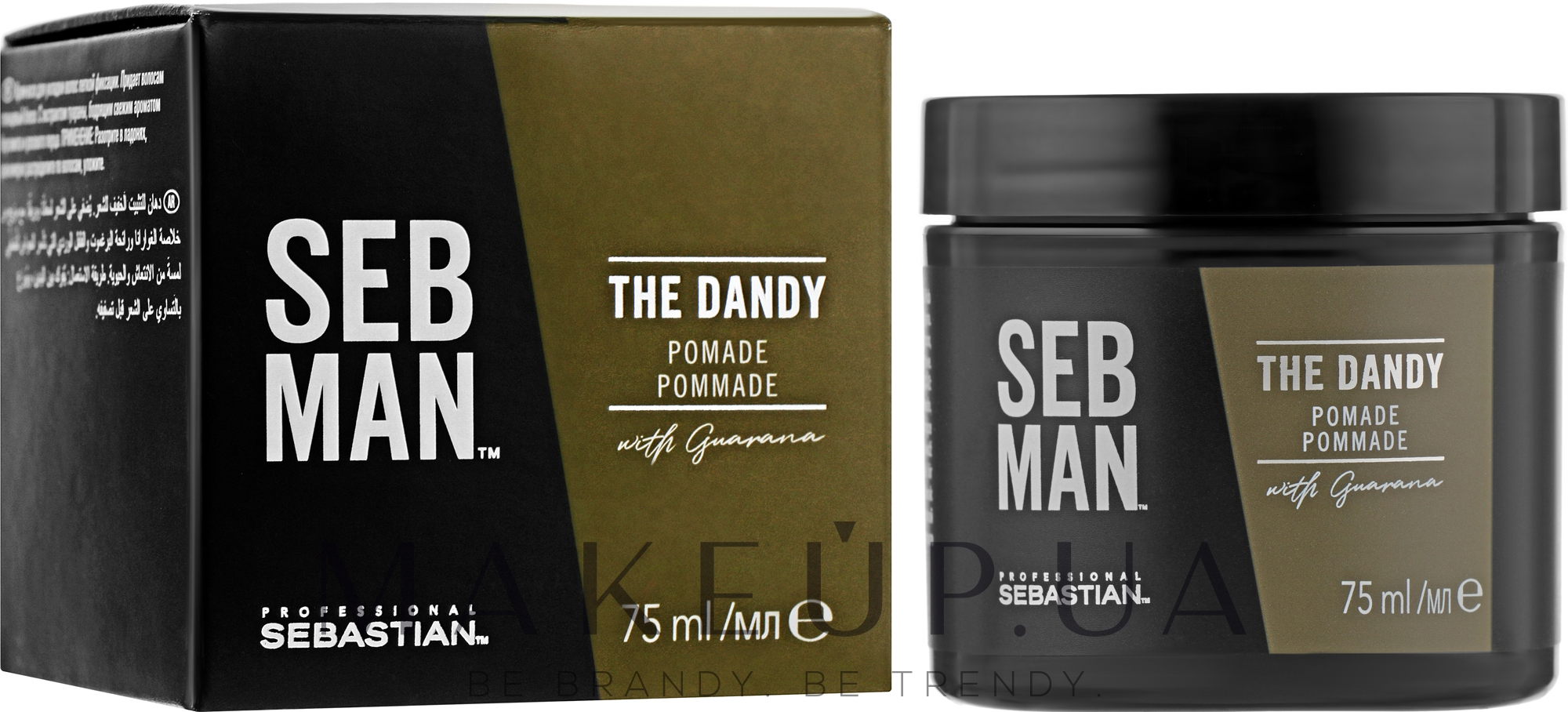 Помада для волос для естественной фиксации - Sebastian Professional SEB MAN The Dandy — фото 75ml