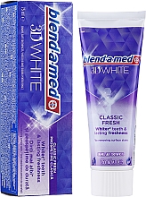 Зубна паста "Ніжна м'ята" - Blend-A-Med 3D White Toothpaste — фото N2