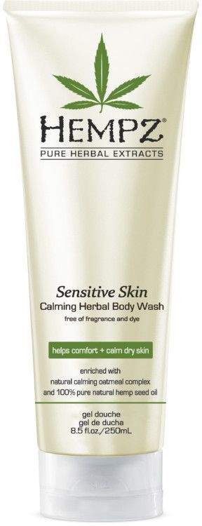 Заспокійливий гель для душу - Hempz Sensitive Skin Calming Body Wash — фото N1