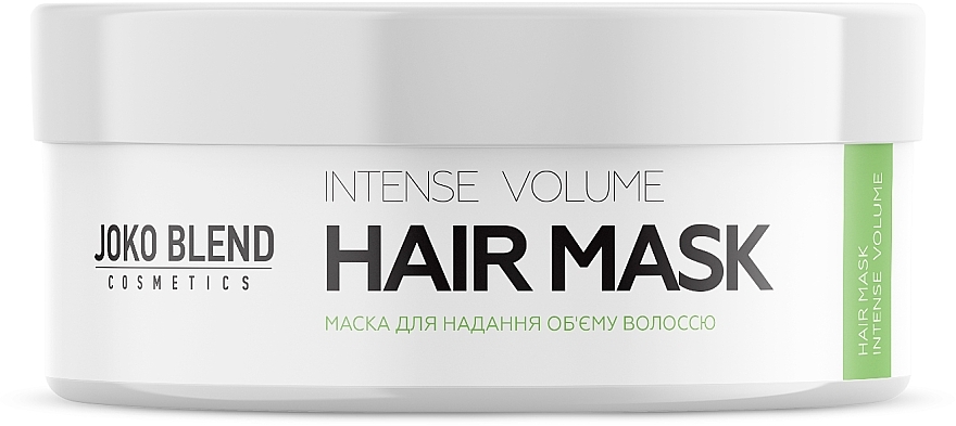 Маска для придания объёма - Joko Blend Intense Volume Hair Mask — фото N2