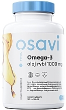 Капсули "Омега-3 Риб'ячий жир 1000 мг", зі смаком лимона - Osavi Omega-3 Fish Oil 1000 Mg — фото N2