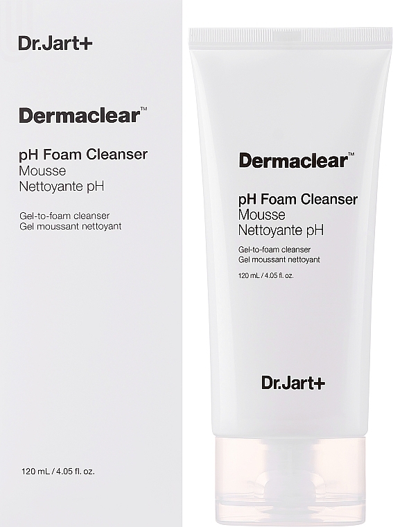 Гель-пінка для чутливої шкіри - Dr.Jart+ Dermaclear pH Foam Cleanser — фото N2