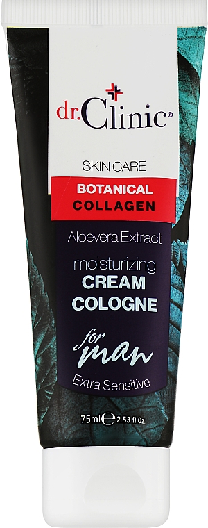 Чоловічий крем-одеколон з колагеном - Dr. Clinic Skin Care Botanical Collagen Cream Cologne — фото N1
