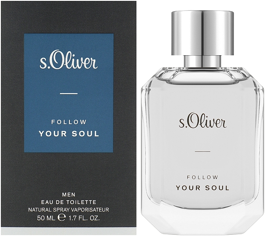 S.Oliver Follow Your Soul Men - Туалетна вода — фото N2