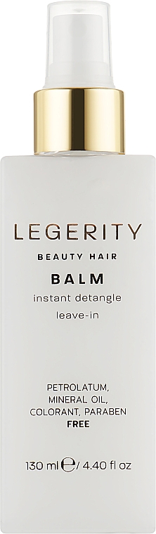 Бальзам для волосся "Миттєве розплутування" - Screen Legerity Beauty Hair Balm Instant Detangle — фото N3