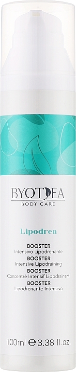 Інтенсивна ліподренажна сироватка-бустер із кофеїном та гуараною - Byothea Lipodren Booster Stretch Marks — фото N1