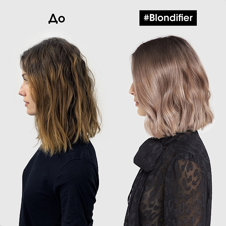 Шампунь для сяйва волосся, пофарбованого у відтінки блонд - L'Oreal Professionnel Serie Expert Blondifier Gloss Shampoo — фото N3