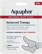 Духи, Парфюмерия, косметика Маска-носочки для ног - Eucerin Aquaphor Repairing Foot Mask Advanced Therapy 