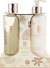 Набір - Grace Cole Boutique Mandarin, Basil & Grapefruit Body Care Duo (b/lot/500ml + sh/gel/500ml) — фото N1