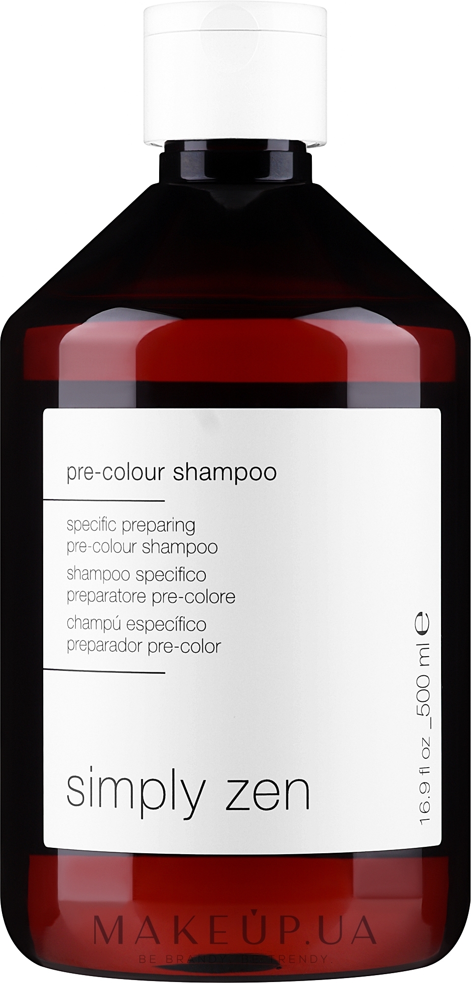 Шампунь для подготовки к окрашиванию - Z. One Concept Simply Zen Pre-colour Preparing Shampoo — фото 500ml