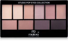 Парфумерія, косметика УЦІНКА Набір тіней для повік - Malva Cosmetics Eye Shadow Set Secret World*