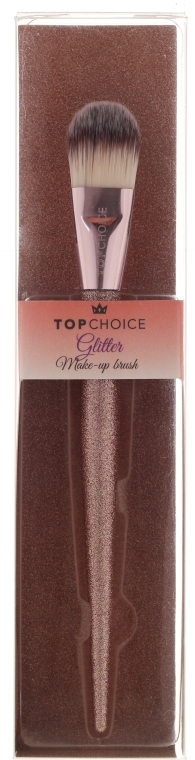 Кисть для тональной основы и консилера 37412 - Top Choice Glitter Make-up Brush