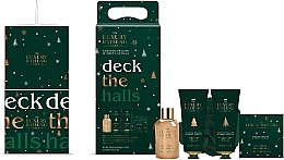 Набір - Grace Cole The Luxury Bathing Deck The Halls Set (b/cr/50ml + h/cr/50ml + bath/caviar/80g + b/wash/50ml) — фото N1