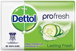 Антибактериальное мыло "Длительная свежесть" - Dettol Anti-bacterial Lasting Fresh Soap — фото N1