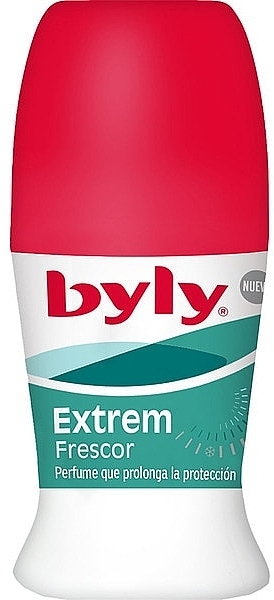 Кульковий дезодорант - Byly Deodorant Roll-on Extrem Frescor — фото N1