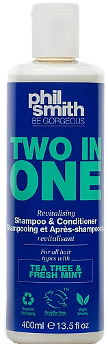 Шампунь і кондиціонер 2 в 1 - Phil Smith Be Gorgeous Two in One Revitalising Shampoo & Conditioner — фото N1