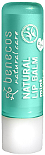 Бальзам для губ "Ментол" - Benecos Natural Care Lip Balm Mint — фото N1