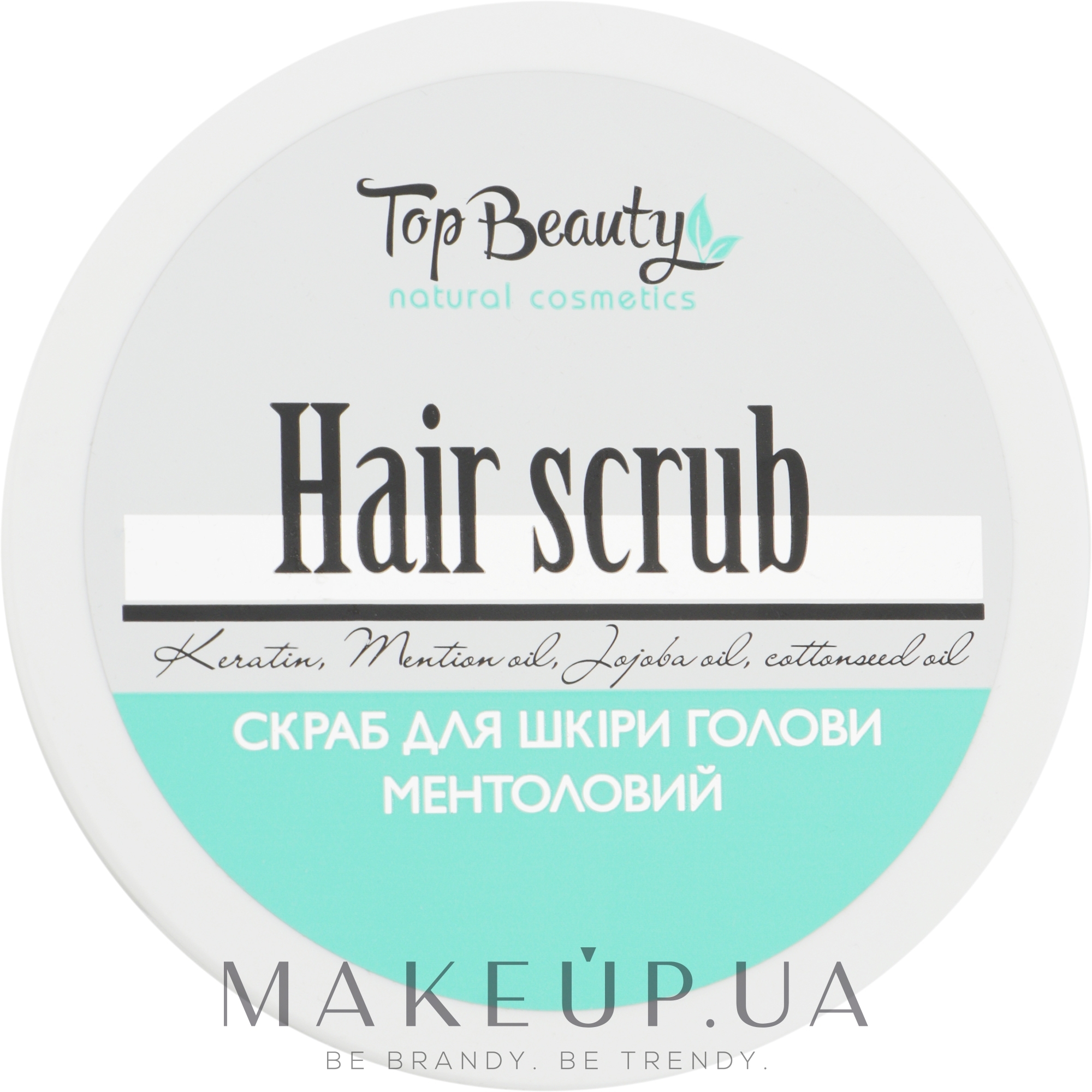 Скраб для шкіри голови ментоловий - Top Beauty Hair Scrab — фото 250ml