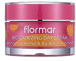 Духи, Парфюмерия, косметика Дневной крем для нормальной и сухой кожи - Flormar Moisturizing Day Cream Normal Dry Skin