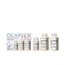 Набор - Olaplex Hello Healthy Hair Starter Kit (h/pr/50ml + sh/100ml + con/100ml) — фото N2