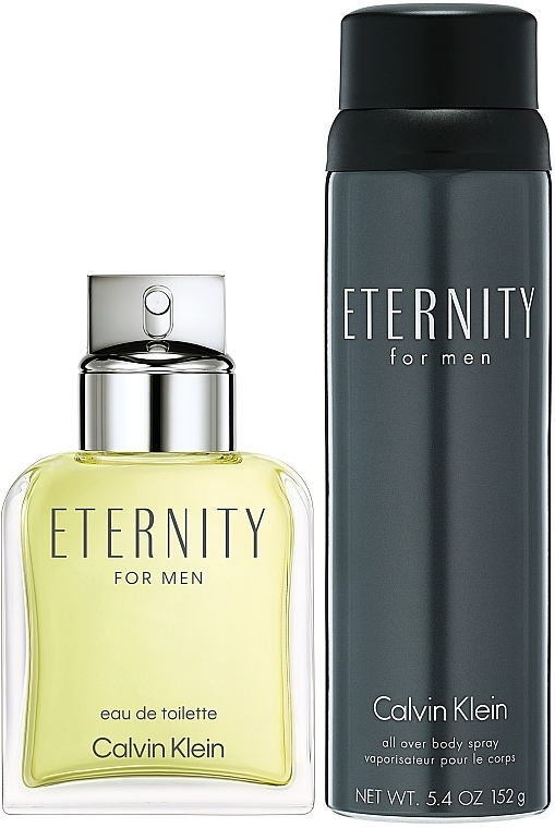 Calvin Klein Eternity For Men - Набор (edt/100 ml + deo/150 ml) — фото N2