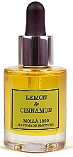 Эфирное масло - Cereria Molla Lemon & Cinnamon Essential Oil Soluble In Water — фото N1