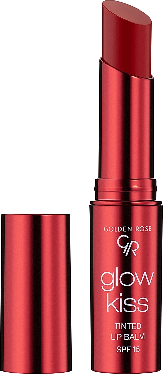 Бальзам для губ - Golden Rose Glow Kiss Tinted Lip Balm SPF 15 — фото N1