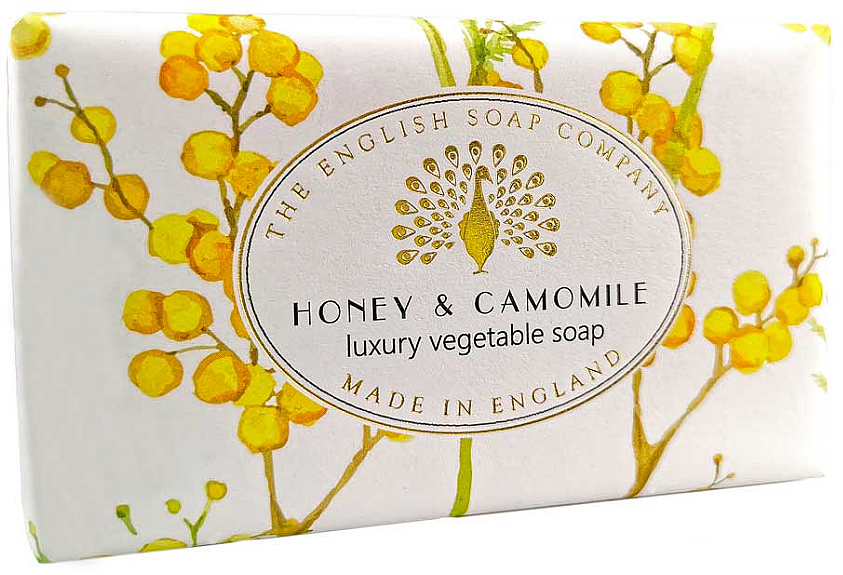 Мыло "Мед и ромашка" - The English Anniversary Honey and Camomile Soap — фото N1