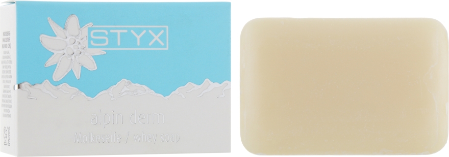 Натуральное мыло "На козьем молоке" с эдельвейсом - Styx Naturcosmetic Alpin Derm Soap