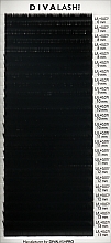 Парфумерія, косметика Вії для нарощування L+ 0,07 (6-13 мм), 25 ліній - Divalashpro