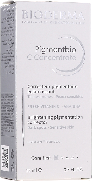 Сыворотка для лица - Bioderma Pigmentbio C Concentrate Brightening Pigmentation Corrector — фото N1