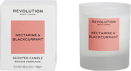 Ароматическая свеча "Нектарин и черная смородина" - Makeup Revolution Nectarine & Blackcurrant Scented Candle — фото N3