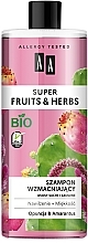 Шампунь для сухого волосся - AA Cosmetics Super Fruits & Herbs Shampoo Prickly Pear & Amaranth — фото N1