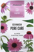 Парфумерія, косметика Тканинна маска для обличчя - Mamonde Flower Essential Mask Echinacea Pore Care