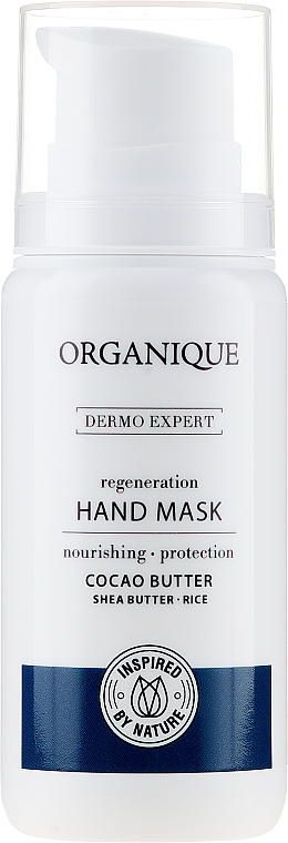 Регенерувальна маска для рук - Organique Dermo Expert Hand Mask — фото N1