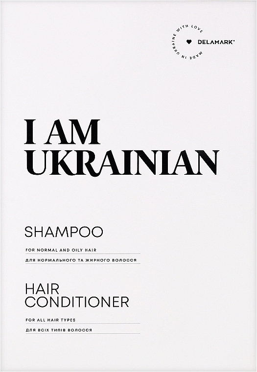 Набор - I Am Ukrainian Set (shmp/500ml + cond/500ml) — фото N1