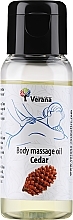 Духи, Парфюмерия, косметика Массажное масло для тела "Cedar" - Verana Body Massage Oil 