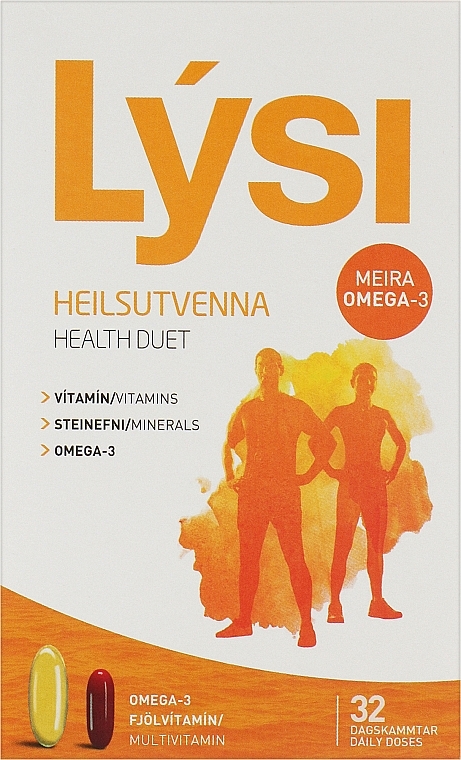 Омега-3 з мультивітамінами комплекс - Lysi Health Duet — фото N7