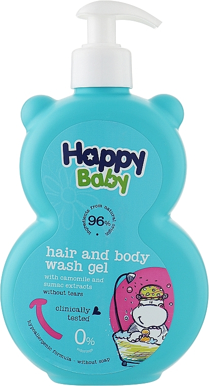 Детский гель для мытья волос и тела - Aroma Hair And Body Wash Gel — фото N1