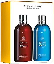 Духи, Парфюмерия, косметика Molton Brown Floral & Woody - Набор (sh/gel/2x300ml)