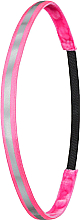 Обруч-резинка для волосся "Neon Pink Reflective" - Ivybands — фото N1