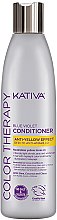 Духи, Парфюмерия, косметика Кондиционер для волос - Kativa Color Therapy Anti-Yellow Effect Conditioner