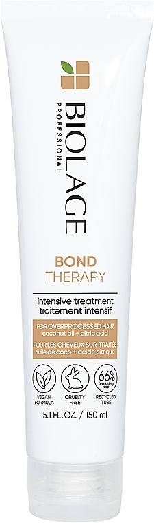 Інтенсивний пре-шампунь для хімічно пошкодженого волосся - Biolage Professional Bond Therapy — фото N1