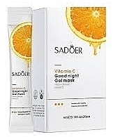 Нічна маска для обличчя з вітаміном С - Sadoer Vitamin C Good Night Gel Mask — фото N1