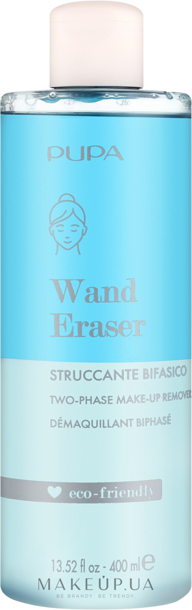 Двухфазное средство для снятия макияжа - Pupa Wand Eraser Two-Phase Makeup Remover — фото 400ml